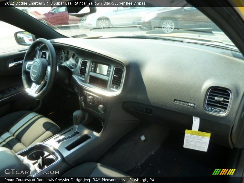 Dashboard of 2012 Charger SRT8 Super Bee