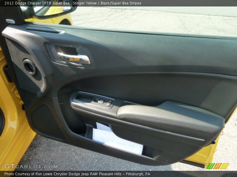 Stinger Yellow / Black/Super Bee Stripes 2012 Dodge Charger SRT8 Super Bee