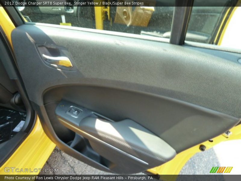 Stinger Yellow / Black/Super Bee Stripes 2012 Dodge Charger SRT8 Super Bee