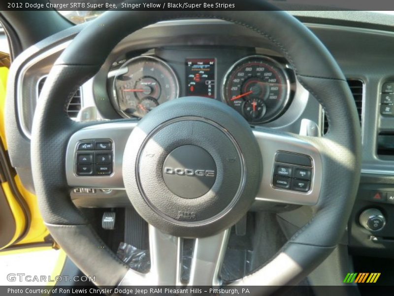  2012 Charger SRT8 Super Bee Steering Wheel