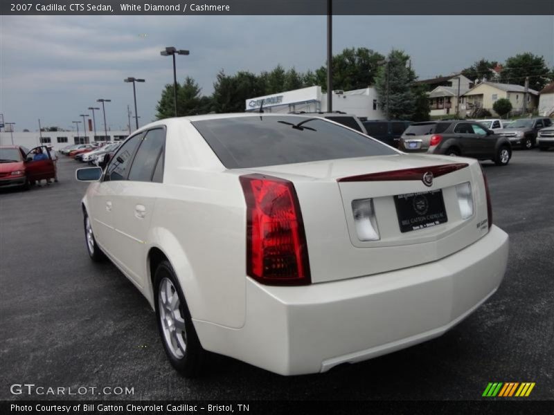 White Diamond / Cashmere 2007 Cadillac CTS Sedan