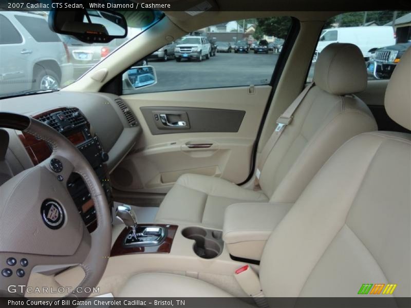 White Diamond / Cashmere 2007 Cadillac CTS Sedan