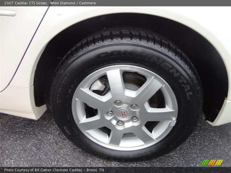 White Diamond / Cashmere 2007 Cadillac CTS Sedan