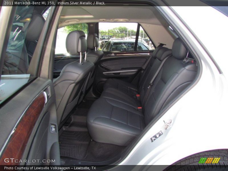 Iridium Silver Metallic / Black 2011 Mercedes-Benz ML 350