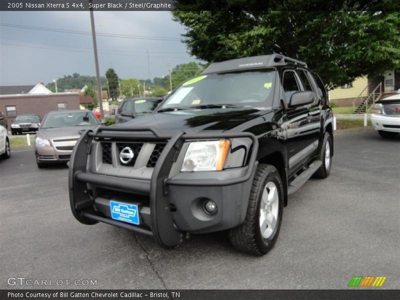 Super Black / Steel/Graphite 2005 Nissan Xterra S 4x4