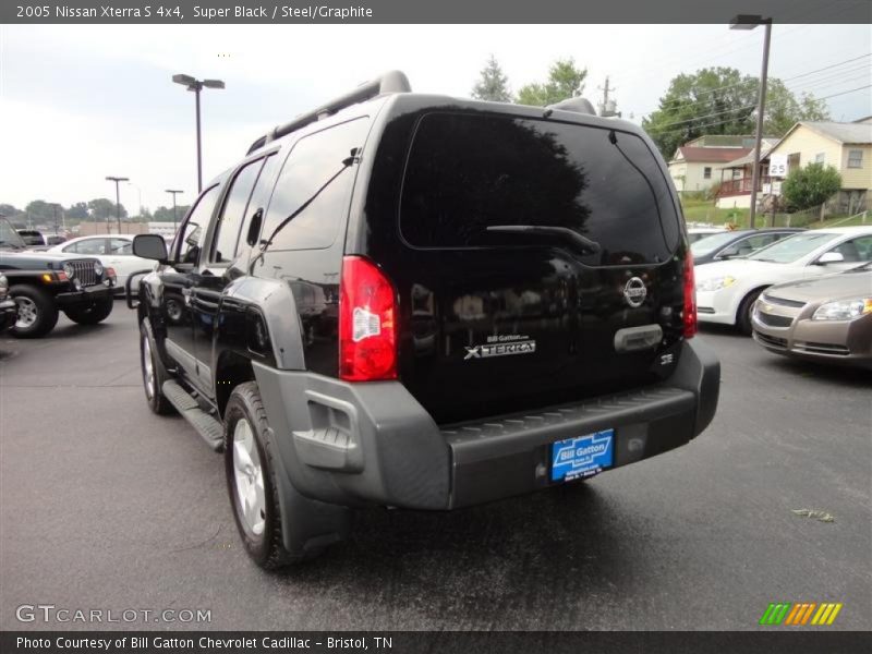 Super Black / Steel/Graphite 2005 Nissan Xterra S 4x4