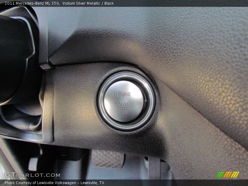 Iridium Silver Metallic / Black 2011 Mercedes-Benz ML 350
