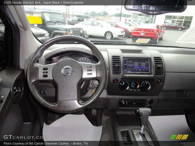 Super Black / Steel/Graphite 2005 Nissan Xterra S 4x4