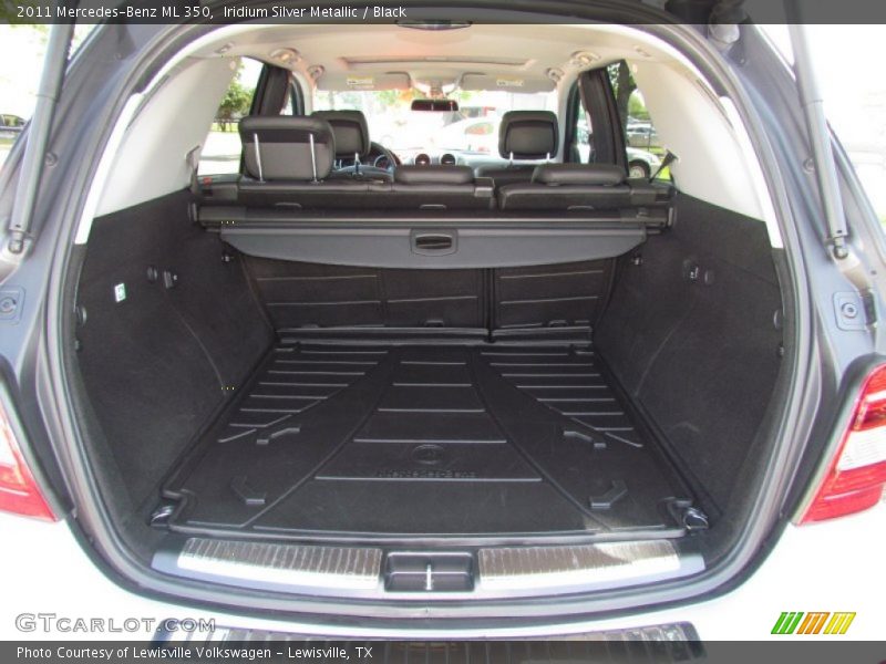 Iridium Silver Metallic / Black 2011 Mercedes-Benz ML 350