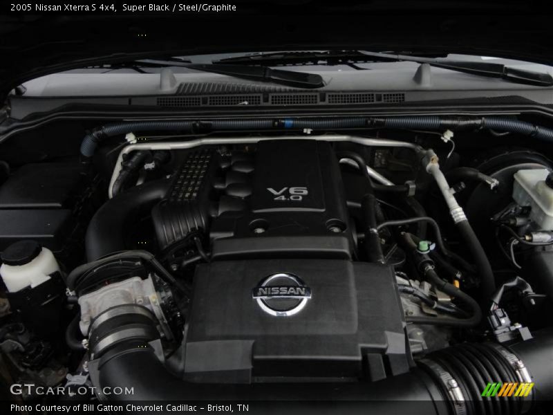 Super Black / Steel/Graphite 2005 Nissan Xterra S 4x4