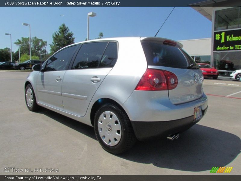 Reflex Silver Metallic / Art Grey 2009 Volkswagen Rabbit 4 Door