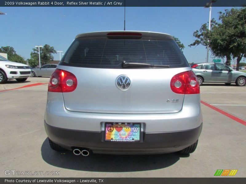 Reflex Silver Metallic / Art Grey 2009 Volkswagen Rabbit 4 Door