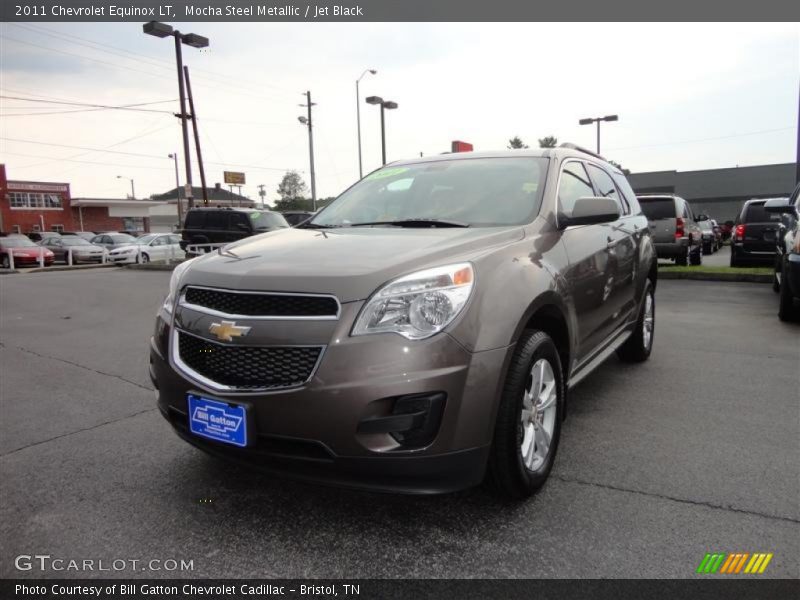 Mocha Steel Metallic / Jet Black 2011 Chevrolet Equinox LT