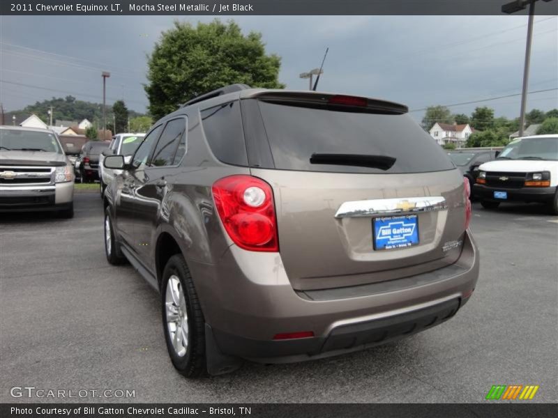 Mocha Steel Metallic / Jet Black 2011 Chevrolet Equinox LT