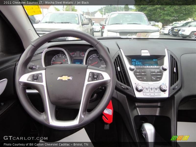 Mocha Steel Metallic / Jet Black 2011 Chevrolet Equinox LT