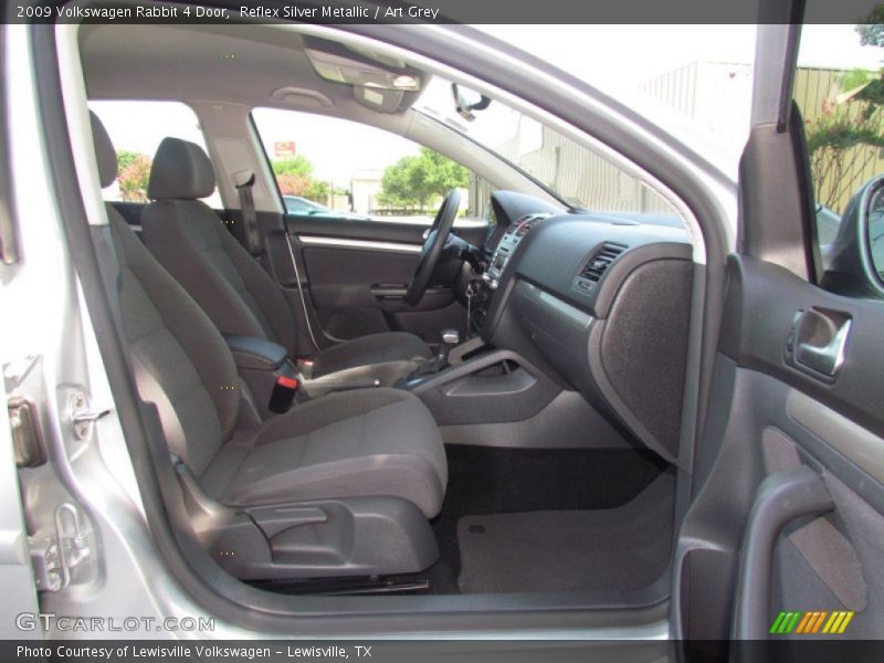 Reflex Silver Metallic / Art Grey 2009 Volkswagen Rabbit 4 Door