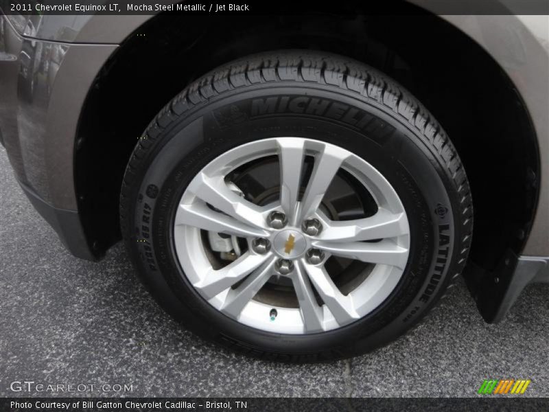 Mocha Steel Metallic / Jet Black 2011 Chevrolet Equinox LT