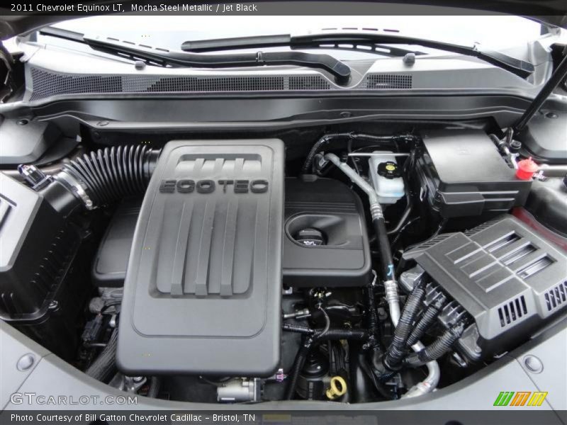 Mocha Steel Metallic / Jet Black 2011 Chevrolet Equinox LT