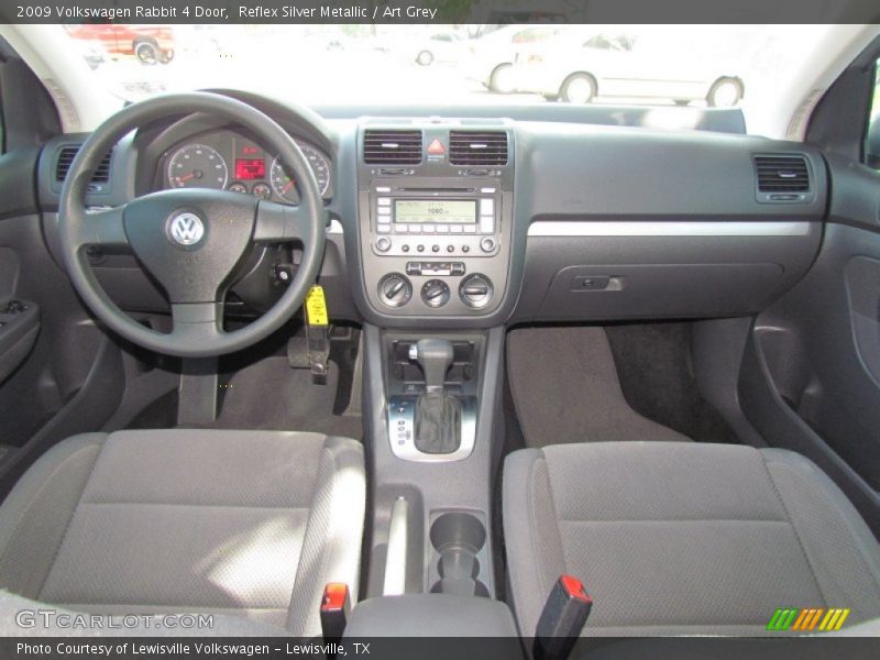 Reflex Silver Metallic / Art Grey 2009 Volkswagen Rabbit 4 Door