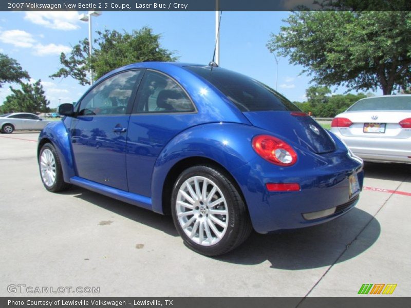 Laser Blue / Grey 2007 Volkswagen New Beetle 2.5 Coupe
