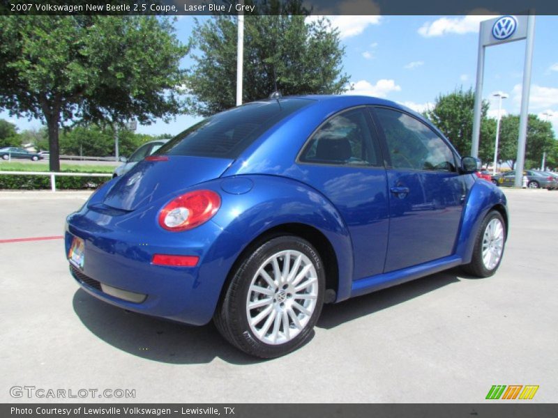 Laser Blue / Grey 2007 Volkswagen New Beetle 2.5 Coupe