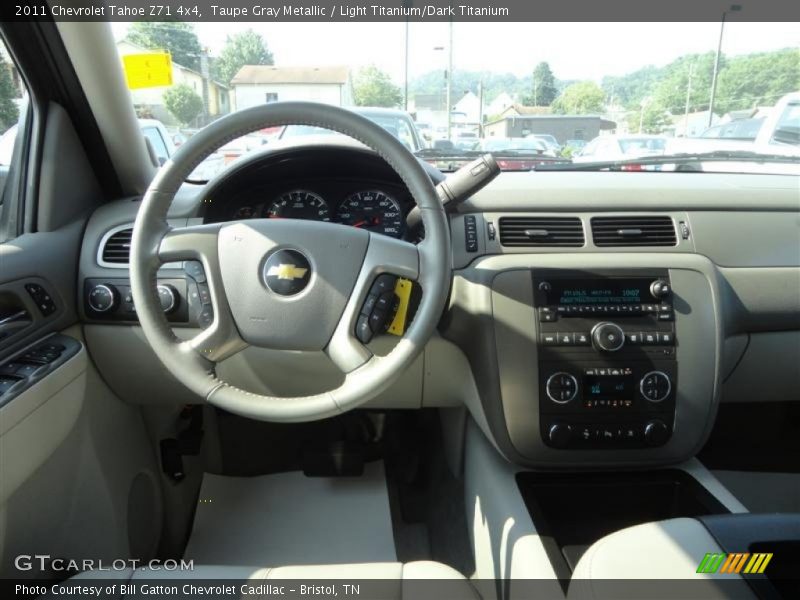 Taupe Gray Metallic / Light Titanium/Dark Titanium 2011 Chevrolet Tahoe Z71 4x4