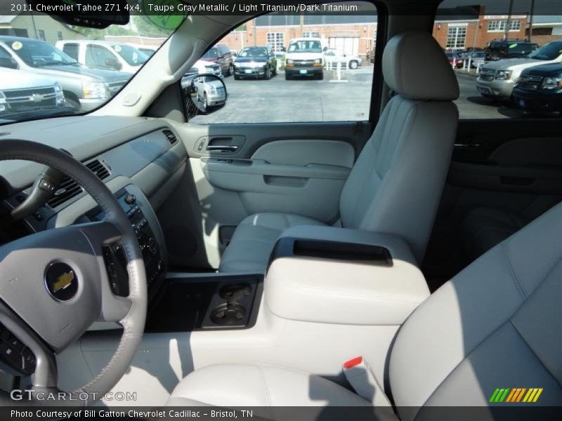 Taupe Gray Metallic / Light Titanium/Dark Titanium 2011 Chevrolet Tahoe Z71 4x4