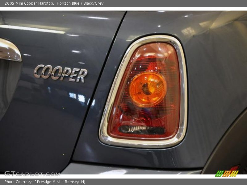 Horizon Blue / Black/Grey 2009 Mini Cooper Hardtop