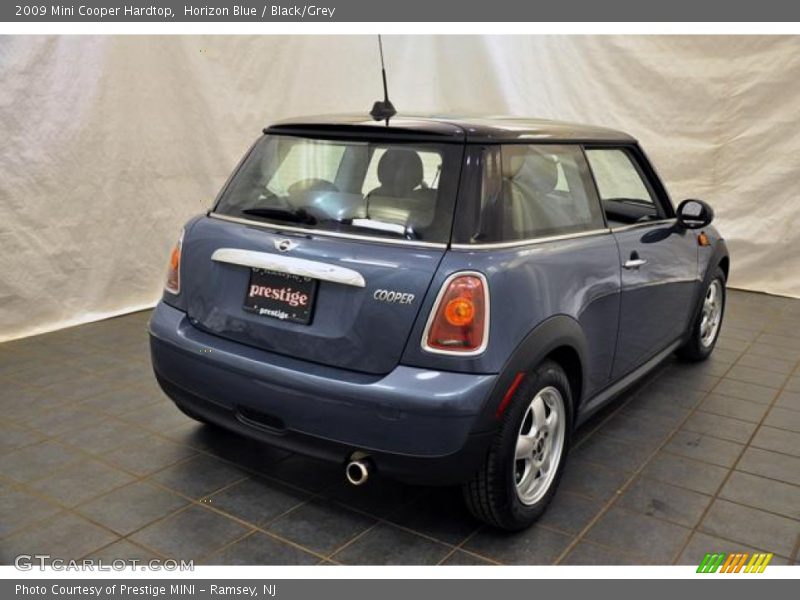 Horizon Blue / Black/Grey 2009 Mini Cooper Hardtop