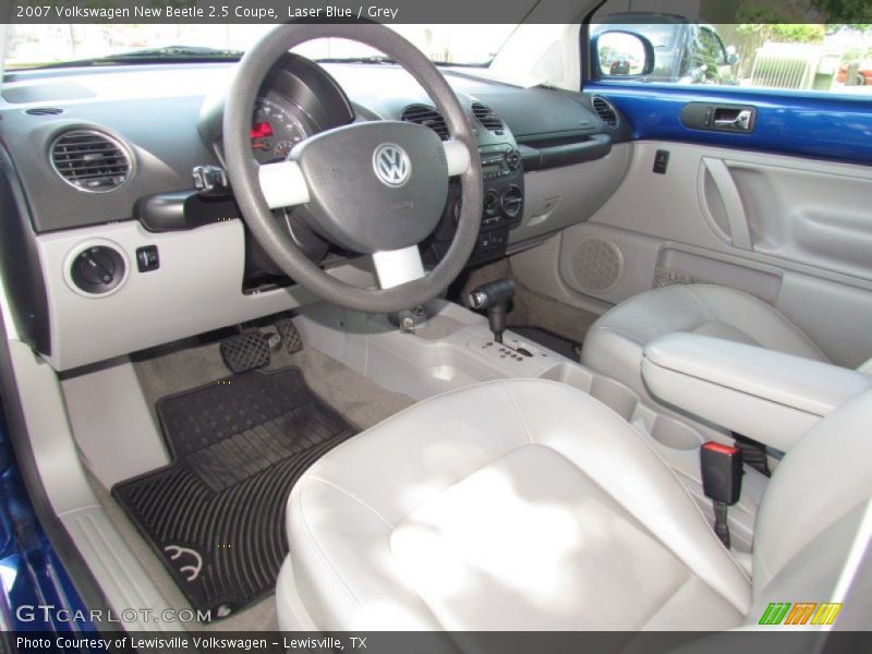 Grey Interior - 2007 New Beetle 2.5 Coupe 