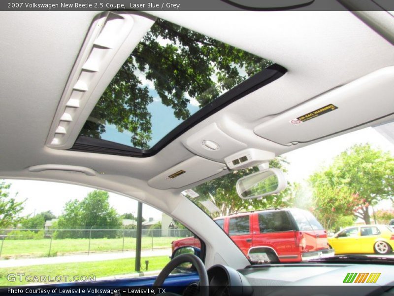 Sunroof of 2007 New Beetle 2.5 Coupe