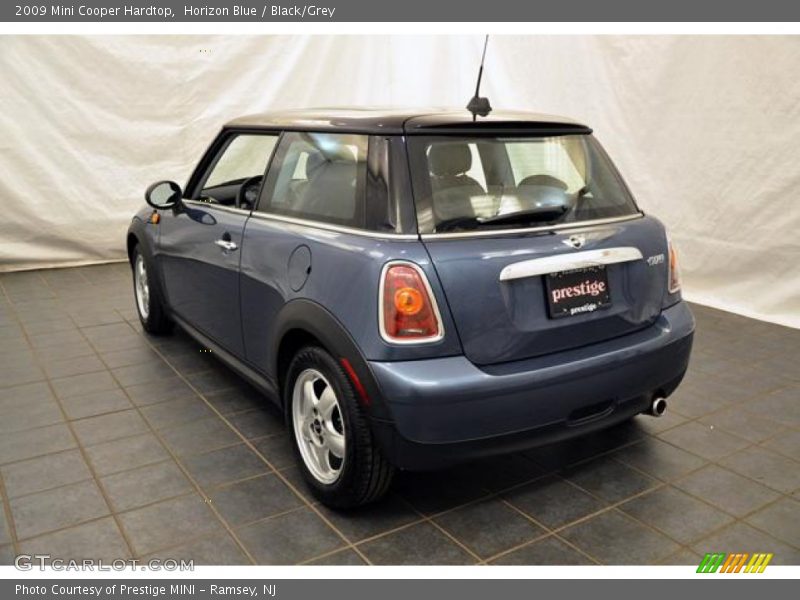 Horizon Blue / Black/Grey 2009 Mini Cooper Hardtop