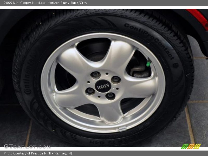 Horizon Blue / Black/Grey 2009 Mini Cooper Hardtop