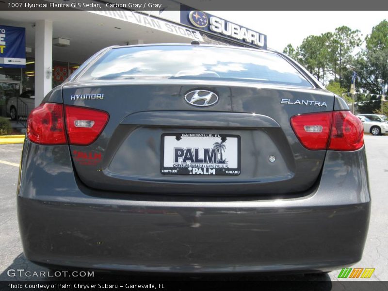 Carbon Gray / Gray 2007 Hyundai Elantra GLS Sedan