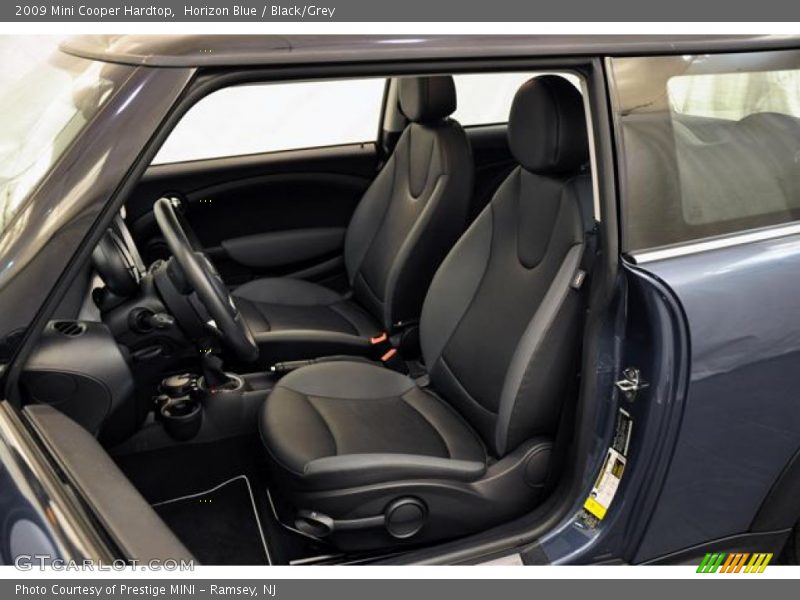 Horizon Blue / Black/Grey 2009 Mini Cooper Hardtop