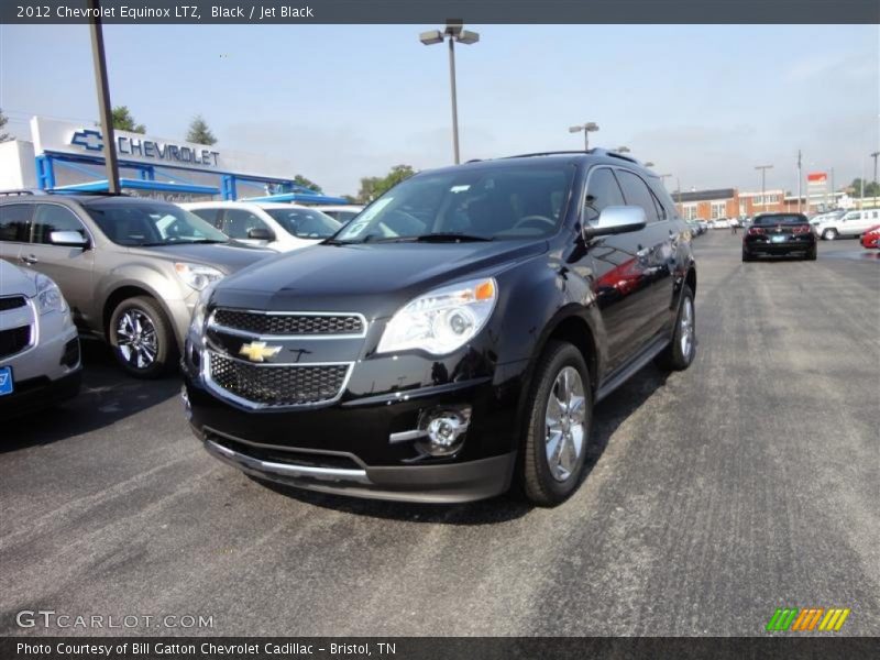 Black / Jet Black 2012 Chevrolet Equinox LTZ