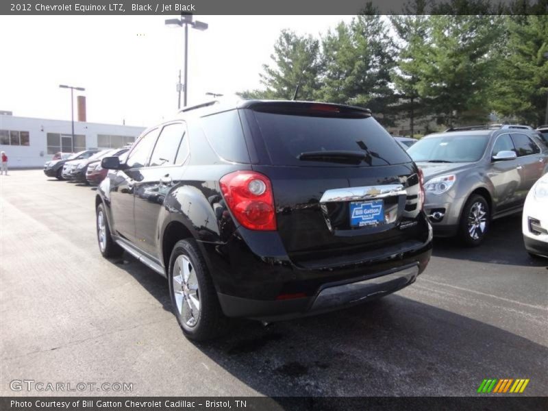 Black / Jet Black 2012 Chevrolet Equinox LTZ