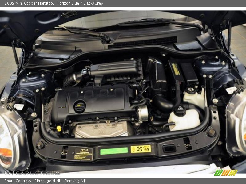 Horizon Blue / Black/Grey 2009 Mini Cooper Hardtop