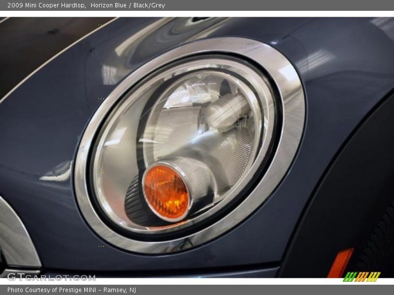 Horizon Blue / Black/Grey 2009 Mini Cooper Hardtop