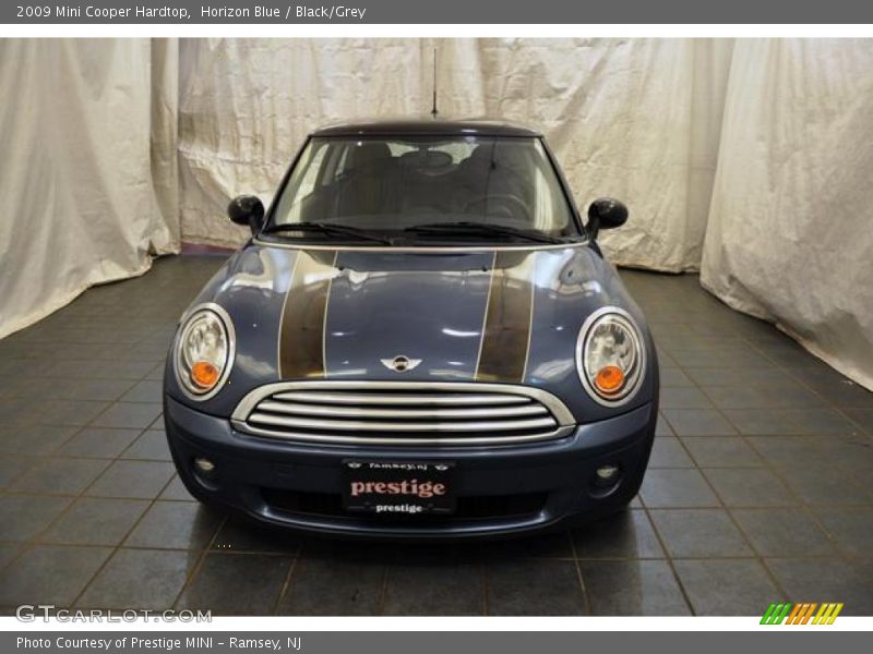Horizon Blue / Black/Grey 2009 Mini Cooper Hardtop