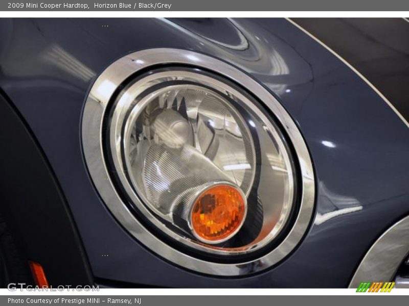 Horizon Blue / Black/Grey 2009 Mini Cooper Hardtop