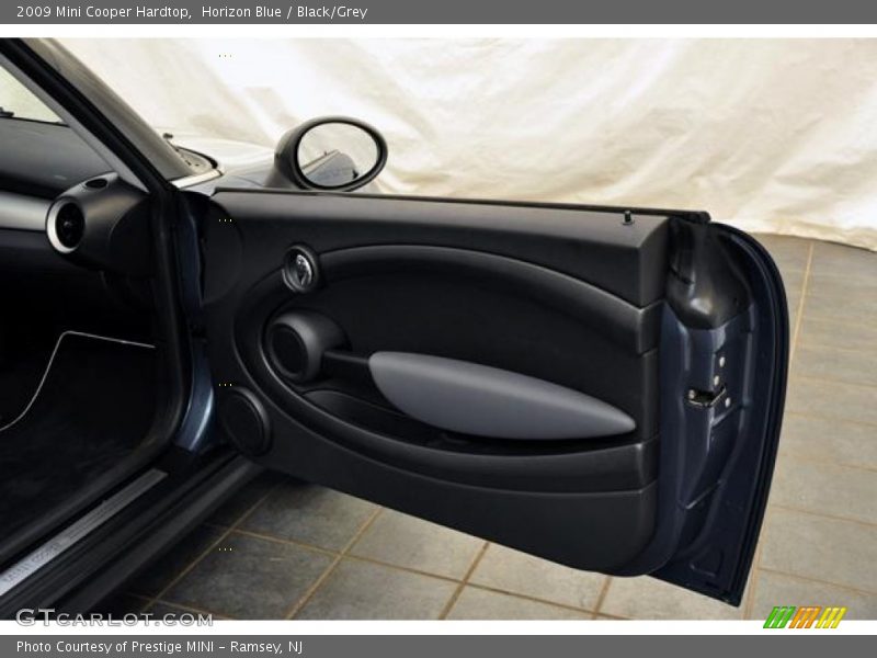 Horizon Blue / Black/Grey 2009 Mini Cooper Hardtop