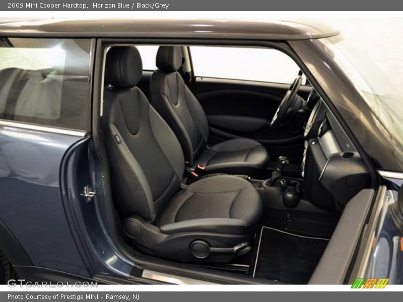Horizon Blue / Black/Grey 2009 Mini Cooper Hardtop
