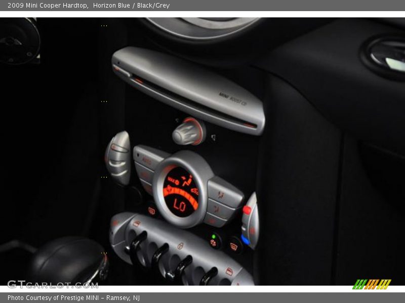 Horizon Blue / Black/Grey 2009 Mini Cooper Hardtop