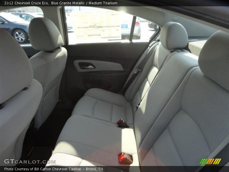 Blue Granite Metallic / Medium Titanium 2012 Chevrolet Cruze Eco