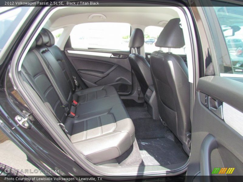 Black / Titan Black 2012 Volkswagen Passat 2.5L SE