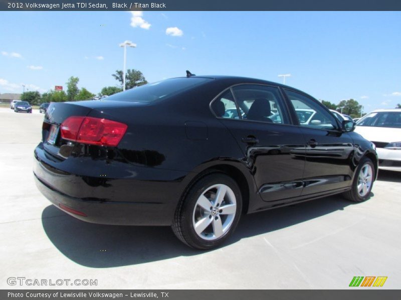 Black / Titan Black 2012 Volkswagen Jetta TDI Sedan