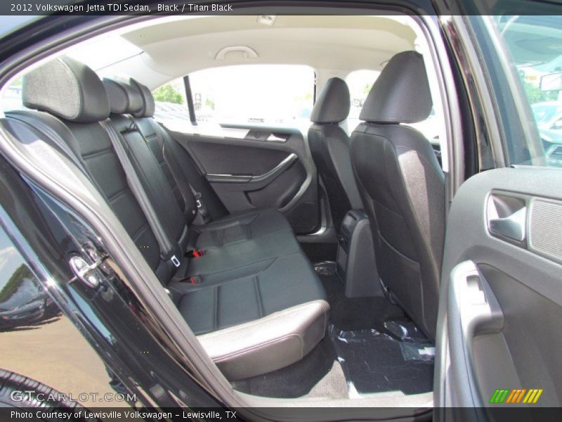 Black / Titan Black 2012 Volkswagen Jetta TDI Sedan