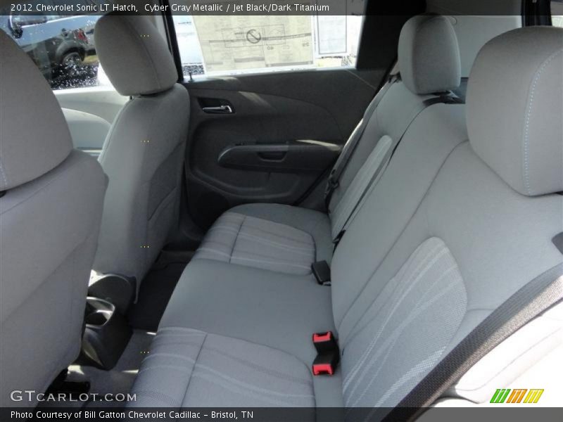 Cyber Gray Metallic / Jet Black/Dark Titanium 2012 Chevrolet Sonic LT Hatch