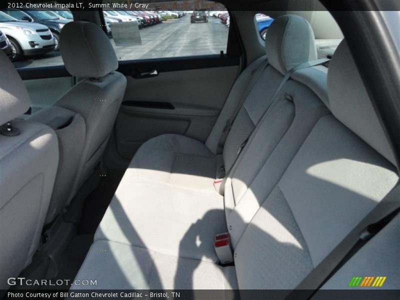Summit White / Gray 2012 Chevrolet Impala LT